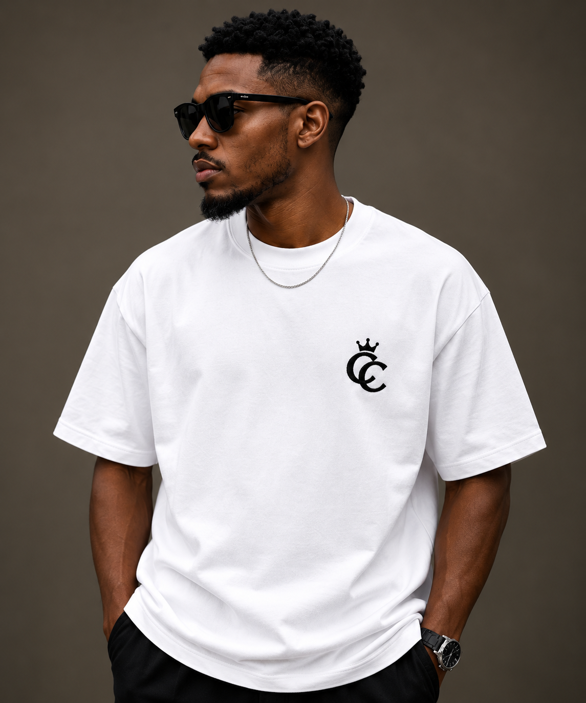 Clicksium Signature Premium Oversized T-Shirt